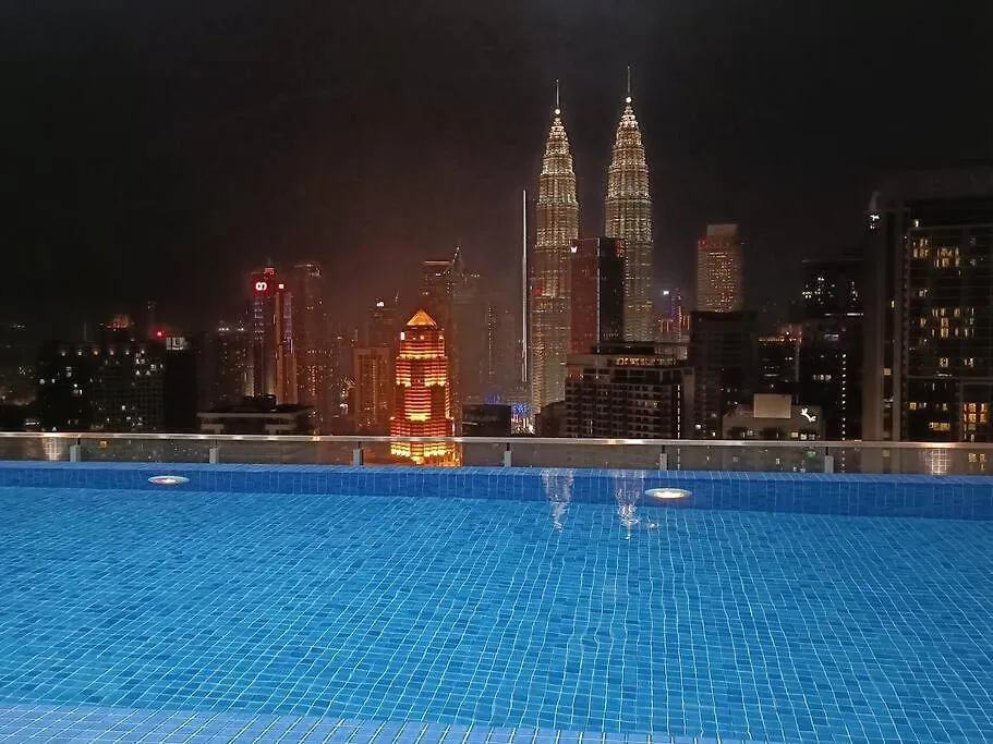 דירות קואלה לומפור Cl 11B Modern Infinity Pool Klcc 0*,